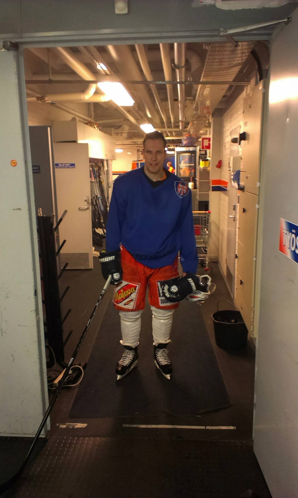 And a picture specially for Eurolanche in the locker room.