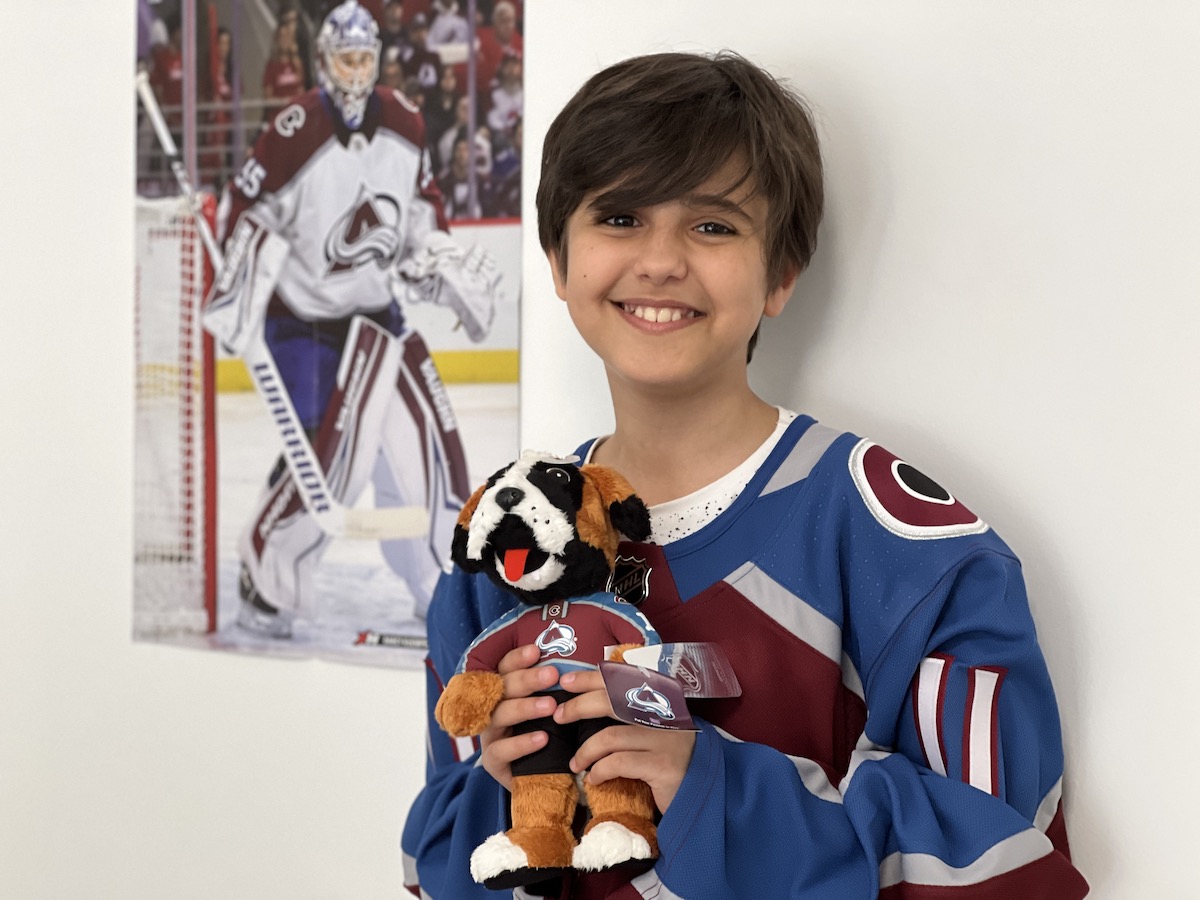 Gallery: Gifts for Hassan from the Colorado Avalanche