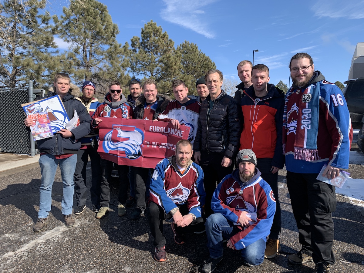 Gallery: Meeting with Joe Sakic (2020, Colorado)