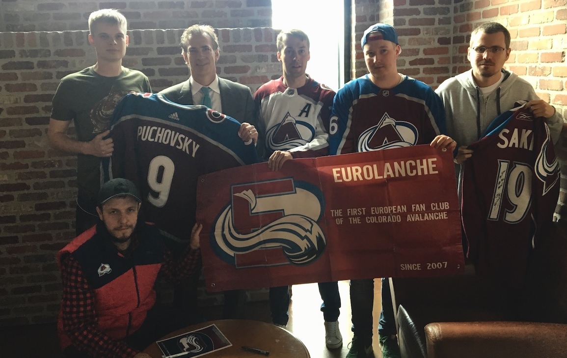Gallery: Meeting with Joe Sakic (2018, Colorado)