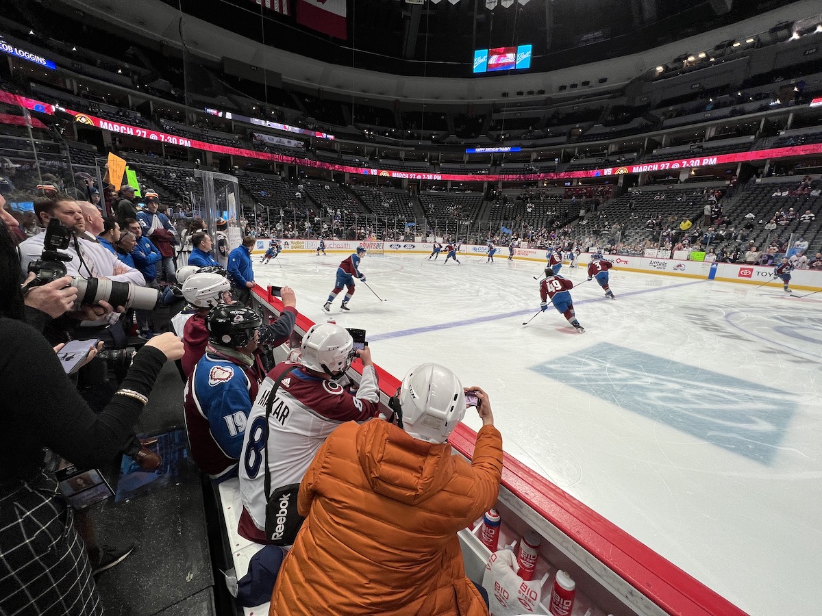 Gallery: Avalanche practice from their bench (Tour XIII)